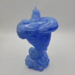 Disney Crystal Puzzle 3D Genie Aladdin Layer Vertical Stack Standing 5 Inch